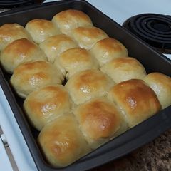 A picture of Honey Butter Dinner Rolls.