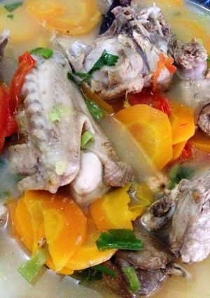 Foto resep Sup ayam kampung spesial