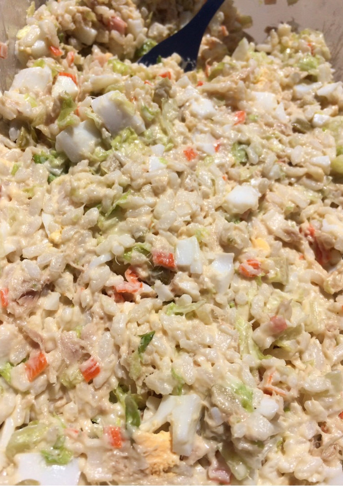 Una foto de Ensalada de arroz