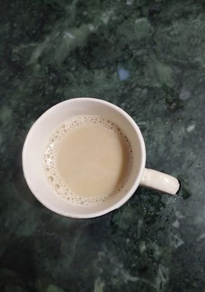 A picture of Jaggery Chai.