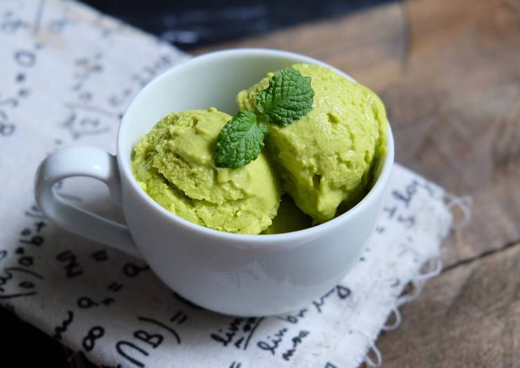 Langkah Mudah untuk Menyiapkan Ice Cream Alpukat | #alpukat #keto #ketopad #ketofasting #ketofastosis Anti Gagal