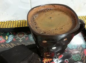 صورة لوصفة قهوة تركيه بوجه