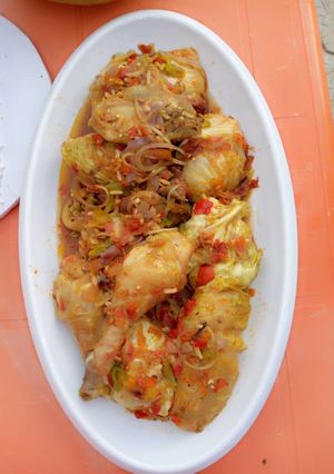A picture of Doleman(mincemeat roll).
