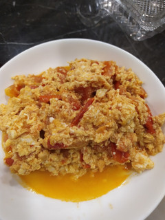 番茄炒蛋不加鹽版 的食譜成品照片