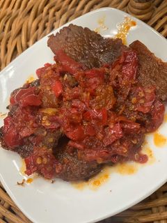 Foto resep Dendeng balado kering pedasssss