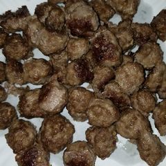 A picture of Baked Parmesan Meatballs.