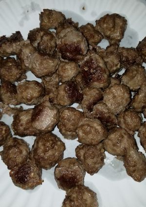 A picture of Baked Parmesan Meatballs.