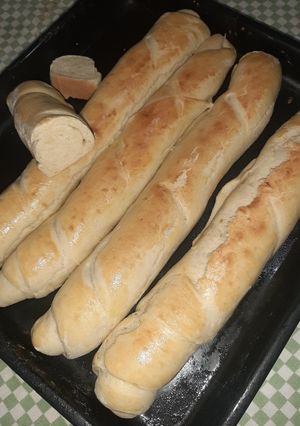 Una foto de Pan francés o Baguette