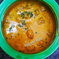 A picture of Bharma aloo.