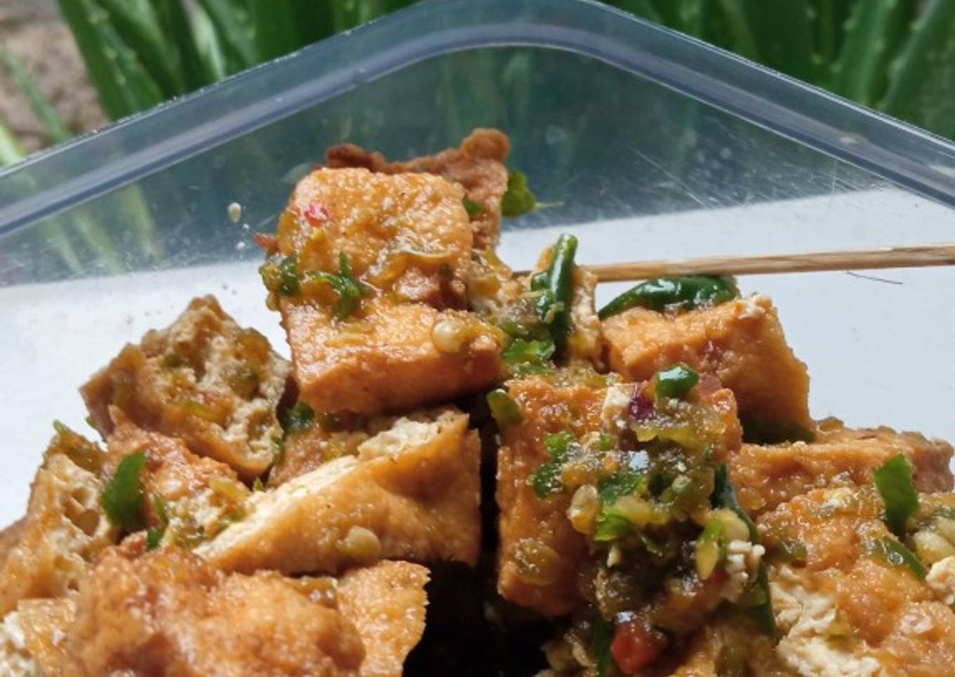 Tahu gejrot simple banget