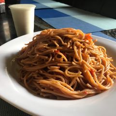 A picture of Spaghetti.