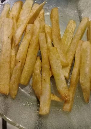 Una foto de Papas fritas 100% crocantes