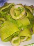 Calamarart - Calamarata piselli, calamari e timo limone