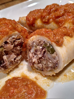 Una foto de Calamares Rellenos