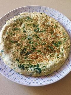 Una foto de Tortilla de espinacas