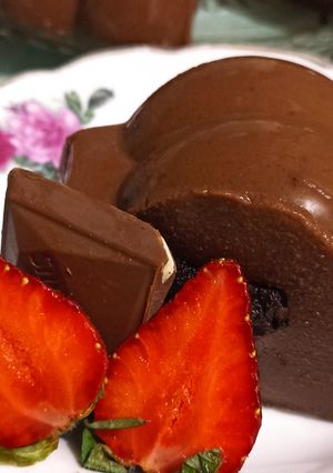 Foto resep Puding Brownies