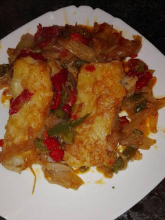 Una foto de Bacalao a mi manera