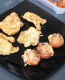 Filetes de jamón empanado