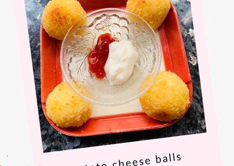 Bagaimana Membuat 4. Potato cheese balls, Lezat