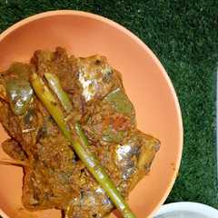 รูปของ Ikan kembung bumbu kuning