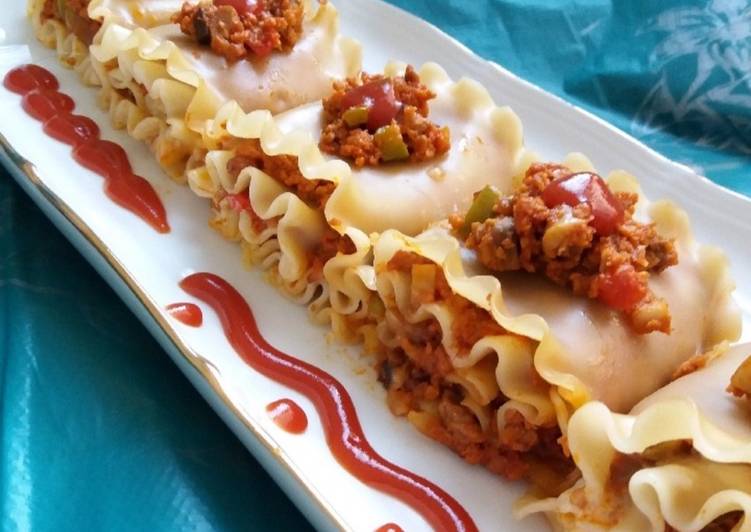 لازانیا مرغ رولی بدون فر دستورپخت توسط Mahrokh کوکپد