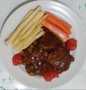 Langkah Gampang Membikin Resep Beef Steak with BBQ Sauce yang Menggugah Selera Anti Ribet, Mantap