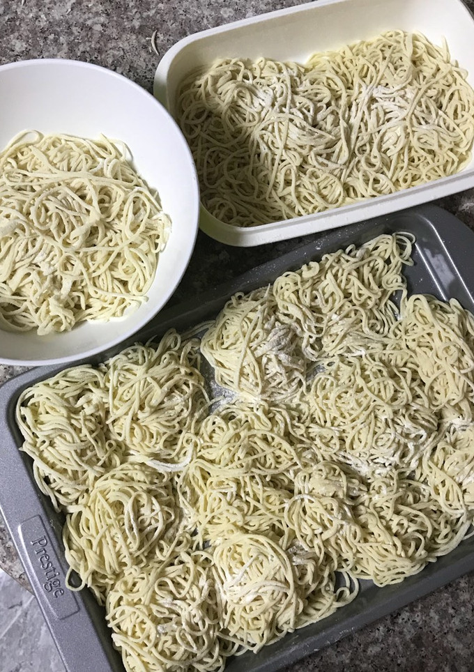 Foto resep Homemade egg noodle/ homemade mie telur