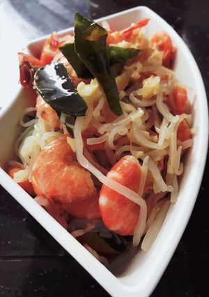 Foto resep Shirataki udang garlic butter #keto