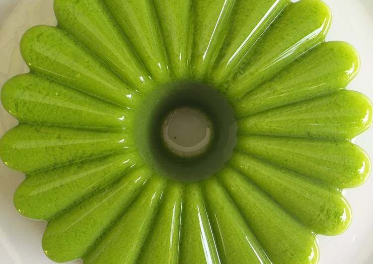 Puding Nutrijel Pandan