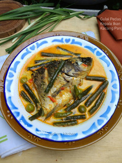 Foto resep Gulai Pedas Kepala Ikan Kacang Panjang