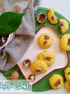 عکسی از دستور کوکی نارگیلی