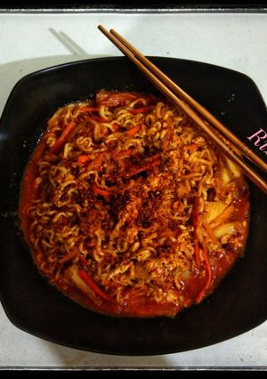 Foto resep Mie Nyemek Kimchi