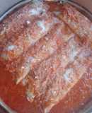 Canelones de acelga y verduras (sin carne)