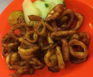 Ini Caranya Cumi bakar kecap Yummy Mantul