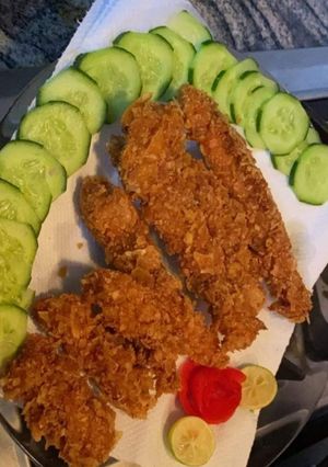 A picture of Zinger strips.