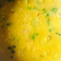 A picture of Lauki moong daal.
