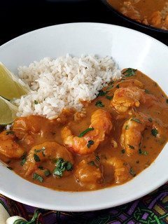 Una foto de Encocado de gambones {receta ecuatoriana}