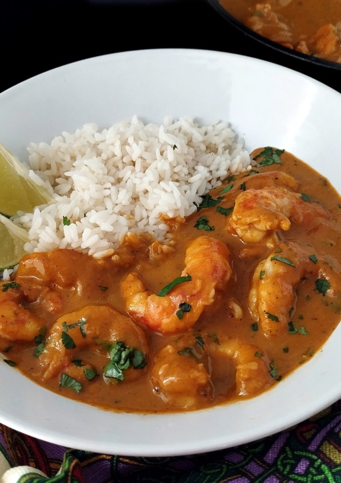 Una foto de Encocado de gambones {receta ecuatoriana}