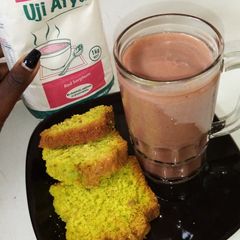 A picture of Wimbi porridge.