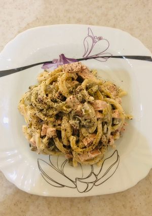 عکسی از دستور سالاد پاستا