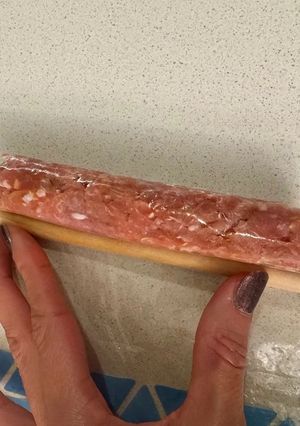 Una foto de Salchichas caseras de cerdo