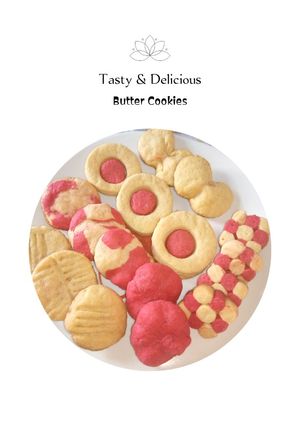 A picture of Butter Cookies😋😋.
