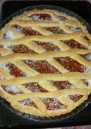 Una foto de Pastafrola sin manteca