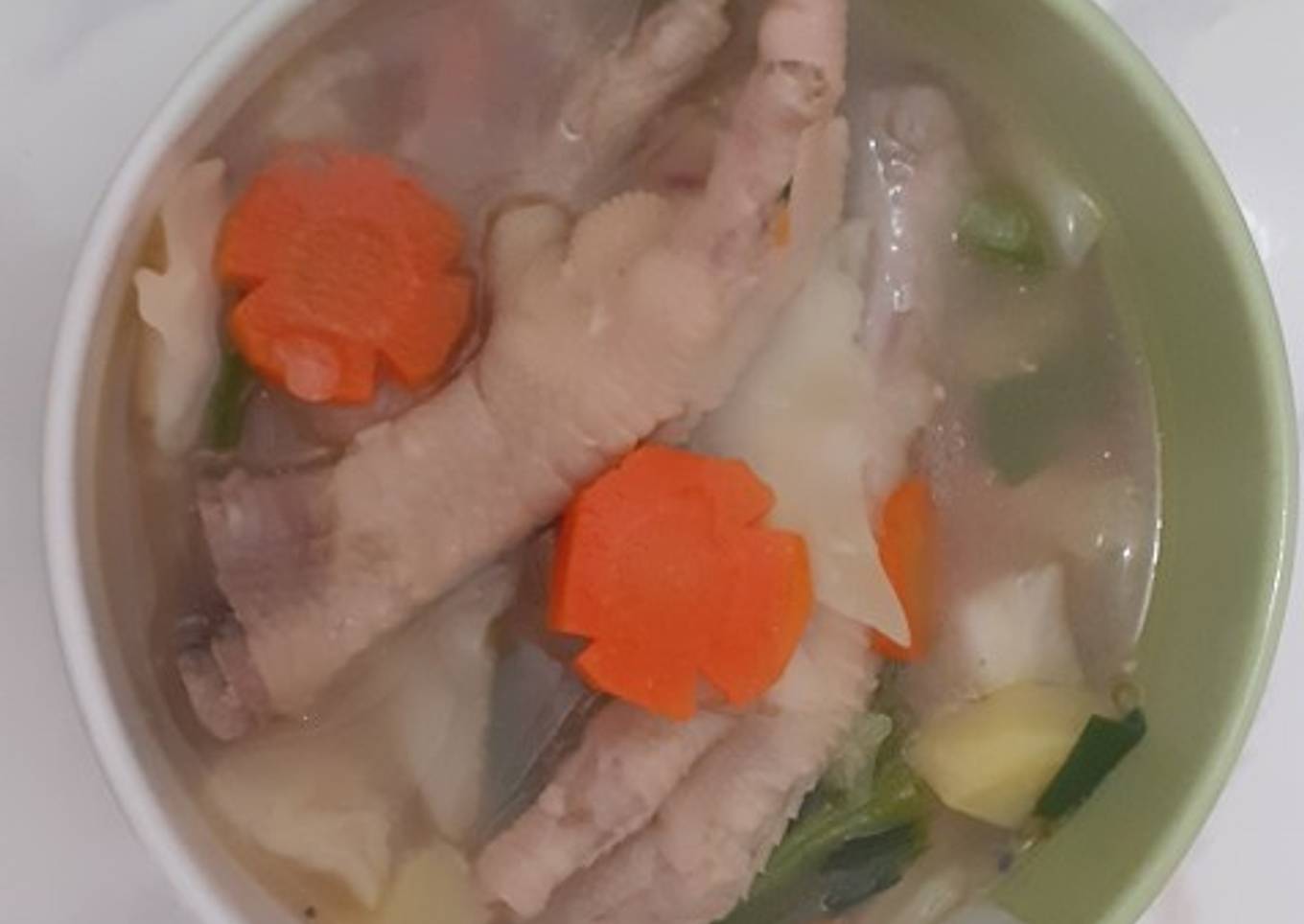 Sayur Sop Ceker Ayam 🍲🐔