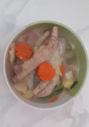 Foto resep Sayur Sop Ceker Ayam 🍲🐔