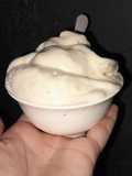 Helado casero de banana y durazno