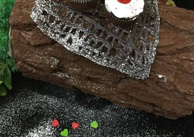 chocolate cupcake recipe main photo