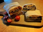 A picture of panini breads