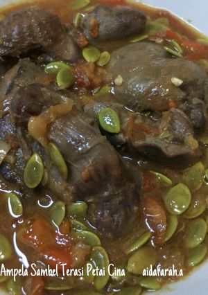 Foto resep Hati Ampela Sambel Terasi Petai Cina