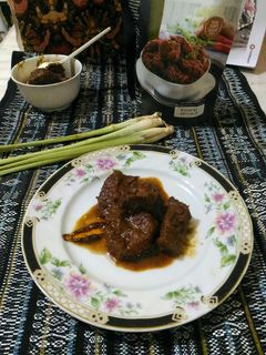 Foto resep Rendang Daging Bumbu Instan Rendang Gadih
